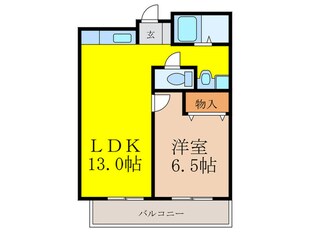 JMRレジデンス新大阪の物件間取画像